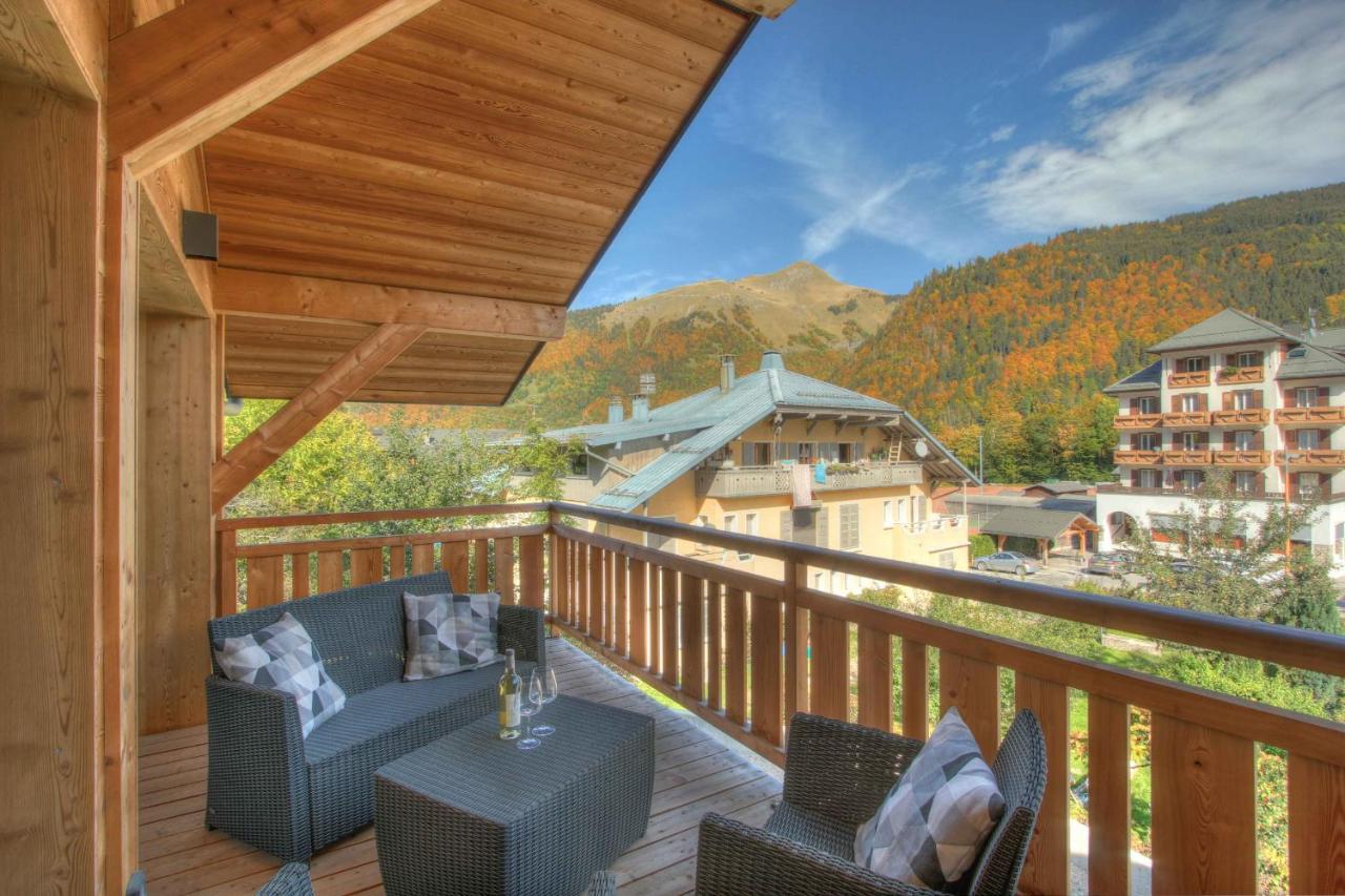 Appartamento Les Bailicimes Morzine Esterno foto